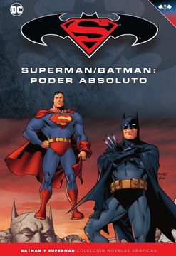 portada Batman y Superman - Colección Novelas Gráficas Número 21: Superman/Batman: Poder Absoluto
