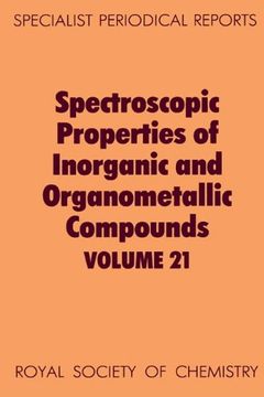 portada Spectroscopic Properties of Inorganic and Organometallic Compounds: Volume 21 (in English)