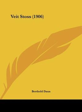 portada Veit Stoss (1906) (en Alemán)