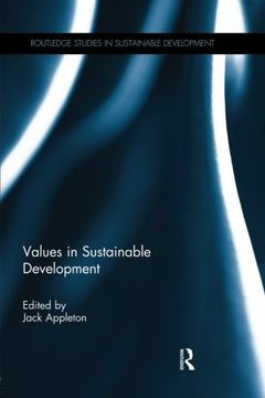 portada Values in Sustainable Development (Routledge Studies in Sustainable Development)