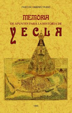 portada Memoria de Apuntes Para la Historia de Yecla