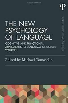 portada The new Psychology of Language: Cognitive and Functional Approaches to Language Structure, Volume i (Psychology Press & Routledge Classic Editions) (in English)