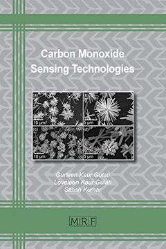 portada Carbon Monoxide Sensing Technologies (94) (Materials Research Foundations) (en Inglés)