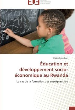 portada Éducation et développement socio-économique au Rwanda: Le cas de la formation des enseignant-e-s