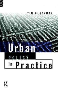 portada urban policy in practice (en Inglés)