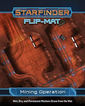 portada Starfinder Flip-Mat: Mining Operation (en Inglés)