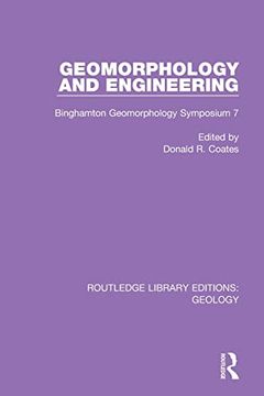 portada Geomorphology and Engineering (Routledge Library Editions: Geology) (en Inglés)