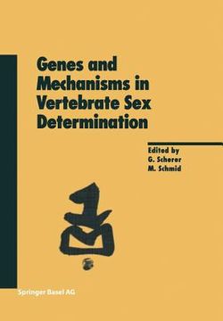 portada Genes and Mechanisms in Vertebrate Sex Determination (in English)