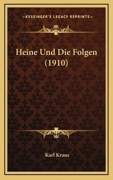 portada Heine Und Die Folgen (1910) (en Alemán)