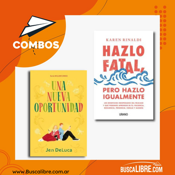portada Pack UNA NUEVA OPORTUNIDAD+HAZLO FATAL, PERO HAZLO IGUALMENTE (in Spanish)