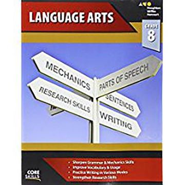 portada Steck-Vaughn Core Skills Language Arts: Workbook Grade 8 (en Inglés)