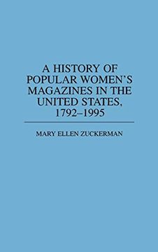 portada A History of Popular Women's Magazines in the United States, 1792-1995 (Contributions in Women's Studies) (in English)