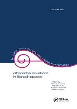 portada Differential Equations in Banach Spaces (en Inglés)
