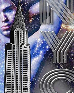 portada Iconic Chrysler Building new York City sir Michael Artist Drawing Writing Journal (in English)