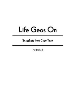 portada Life on Geos: Snapshots from Cape Town (in English)