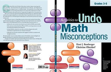 portada Activities to Undo Math Misconceptions, Grades 3-5 (en Inglés)