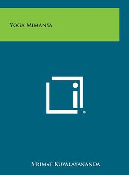 portada Yoga Mimansa (en Inglés)