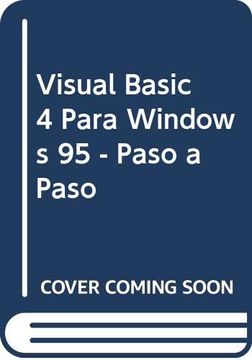 portada Microsoft Visual Basic 4 Paso a Paso