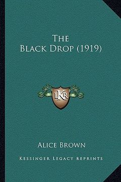 portada the black drop (1919) the black drop (1919)