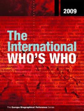 portada The International Who's Who (in English)