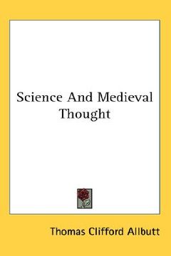 portada science and medieval thought (en Inglés)