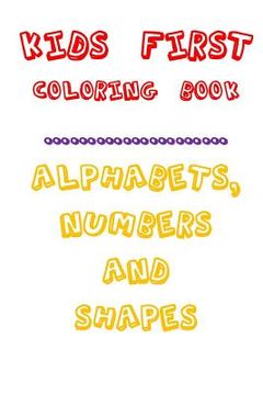 portada Kids Big Coloring book with Shapes (en Inglés)