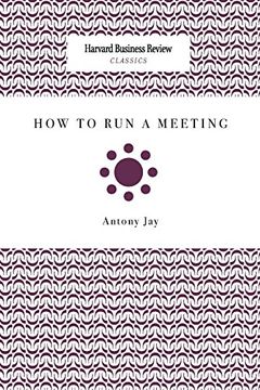 portada How to run a Meeting (en Inglés)