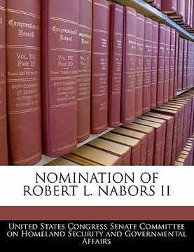 portada nomination of robert l. nabors ii