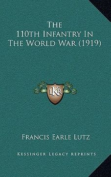 portada the 110th infantry in the world war (1919)