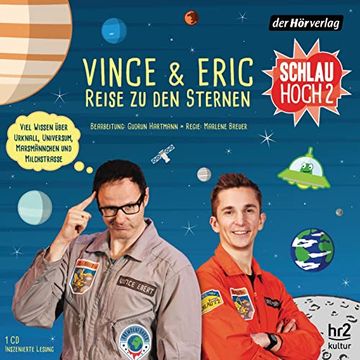 portada Schlau Hoch 2: Vince und Eric - Reise zu den Sternen (en Alemán)