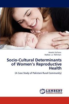 portada socio-cultural determinants of women's reproductive health (in English)