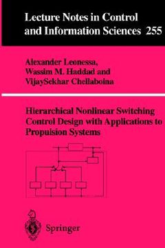 portada hierarchical nonlinear switching control design with applications to propulsion systems (en Inglés)