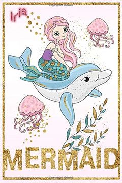 portada Iris Mermaid: Wide Ruled | Composition Book | Diary | Lined Journal 