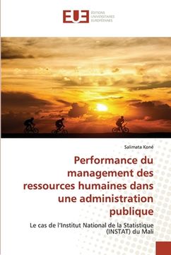 portada Performance du management des ressources humaines dans une administration publique