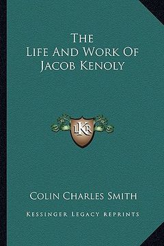 portada the life and work of jacob kenoly (en Inglés)