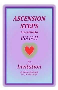 portada Ascension Steps According to Isaiah: An Invitation (en Inglés)