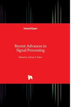 portada Recent Advances in Signal Processing (en Inglés)