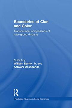 portada Boundaries of Clan and Color (Routledge Advances in Social Economics) (en Inglés)