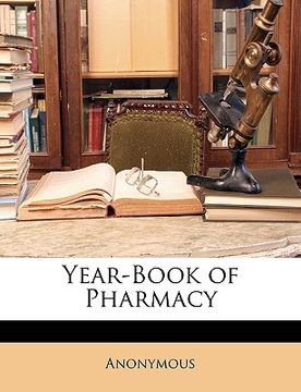 portada year-book of pharmacy (en Inglés)