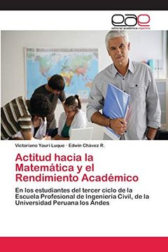 portada Actitud Hacia la Matemática y el Rendimiento Académico