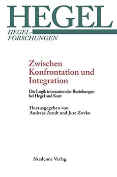 portada Zwischen Konfrontation und Integration (Hegel-Forschungen) (in German)