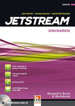 portada Jetstream. Intermediate. Student's Book-Workbook. Per le Scuole Superiori. Con E-Book. Con Espansione Online. Con Cd-Audio (en Inglés)