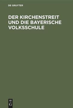 portada Der Kirchenstreit und die Bayerische Volksschule (in German)
