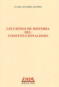 portada Lecciones De Historia Del Constitucionalismo