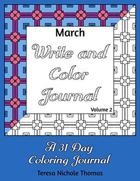 portada March Write and Color Journal - Volume 2 