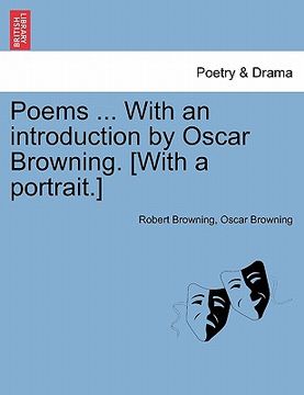 portada poems ... with an introduction by oscar browning. [with a portrait.]