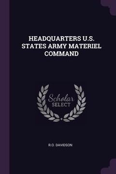 portada Headquarters U.S. States Army Materiel Command (en Inglés)