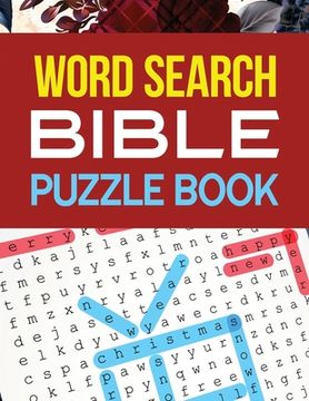 portada Word Search Bible Puzzle Book: Bible Puzzle Word Search Brain Workouts Book, Word Searches to Challenge Your Brain, Brian Game Book for Seniors in Th (in English)