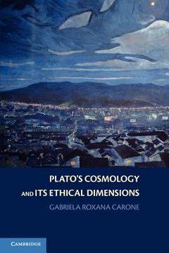 portada Plato's Cosmology and its Ethical Dimensions Paperback 