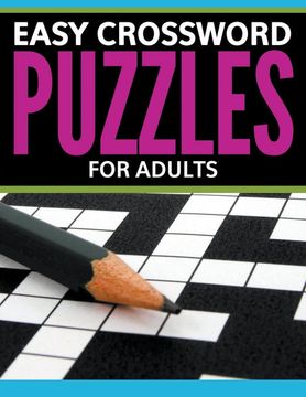 portada Easy Crossword Puzzles for Adults (en Inglés)